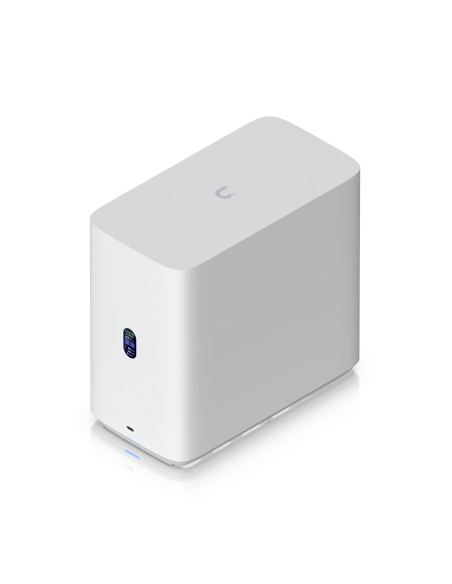Ubiquiti UNAS-4-W UniFi 4-Bay NAS 2.5/3.5" HDD Dual NVMe Cache 2.5GbE PoE++ White