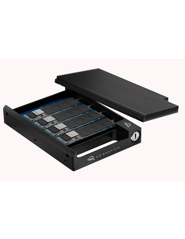 OWC U2 Shuttle U2 Carrier Shuttle for up to four NVMe M.2 SSDs in a 3.5-inch drive size