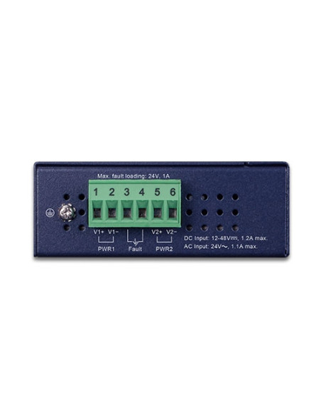 PLANET ISW-621TF | Planet ISW-621TF Industrial Ethernet Switch  4 Port 10/100Base-TX + 2 Port 100Base-FX SFP | WISP Australia