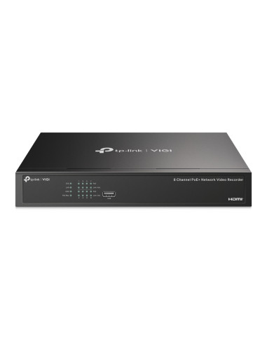 Omada VIGI NVR1008H-8MP 8-Channel PoE+ 4K Network Video Recorder
