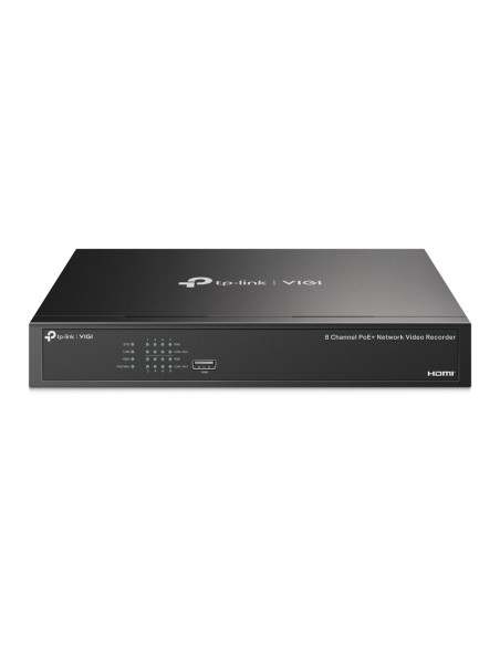 Omada VIGI NVR1008H-8MP 8-Channel PoE+ 4K Network Video Recorder