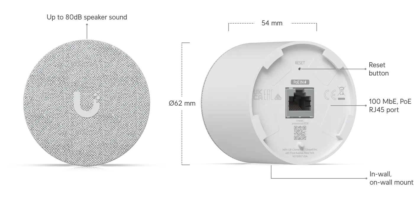 ubiquiti UACC-Chime-PoE