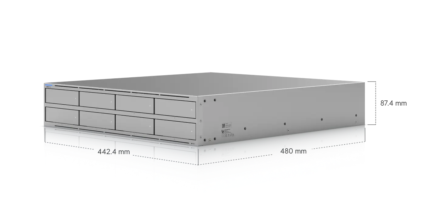 ubiquiti UNAS-Pro-8 view 3